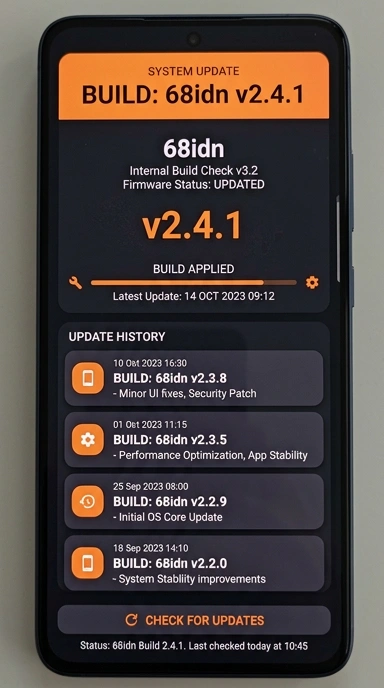Riwayat Versi Aplikasi 68idn untuk Pengguna Android
