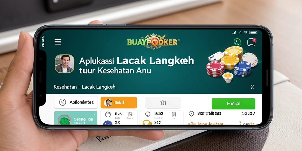 Tampilan antarmuka pengguna BUAYAPOKER Lacak Langkah yang menarik dan informatif.